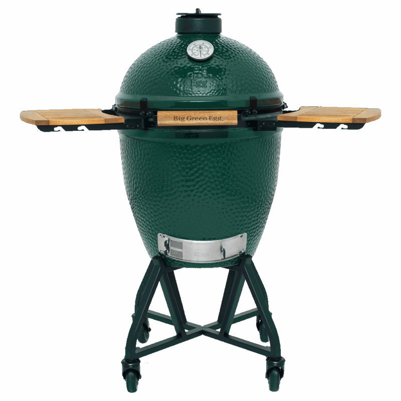 BIG GREEN EGG LARGE СЪС СТОЙКА И МАСИЧКИ
